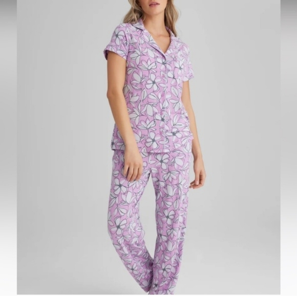 Tommy John Other - Tommy John Down Time Pajama Set In Violet Magnolia